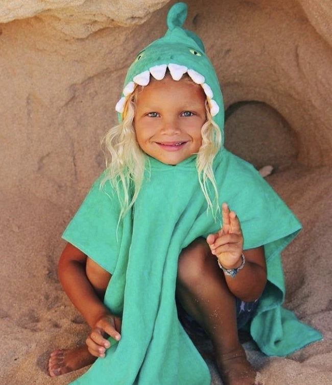 Croc Kids Hooded Beach Towel